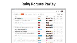 Ruby Rogues Parley
 