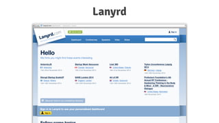 Lanyrd
 