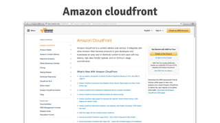 Amazon cloudfront
 