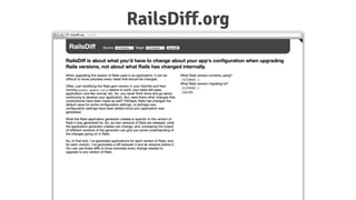 RailsDiff.org
 