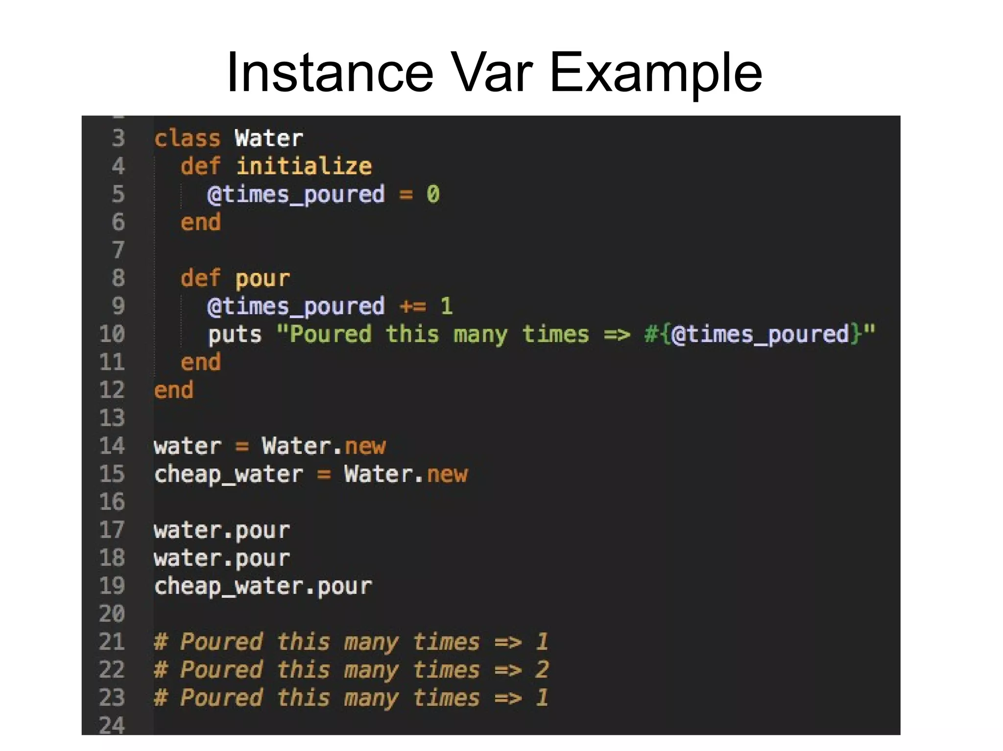 Instance Var Example 