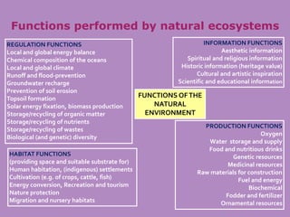 Ecosystem Services for Biodiversity Conservation: Study of Corbett | PPTX