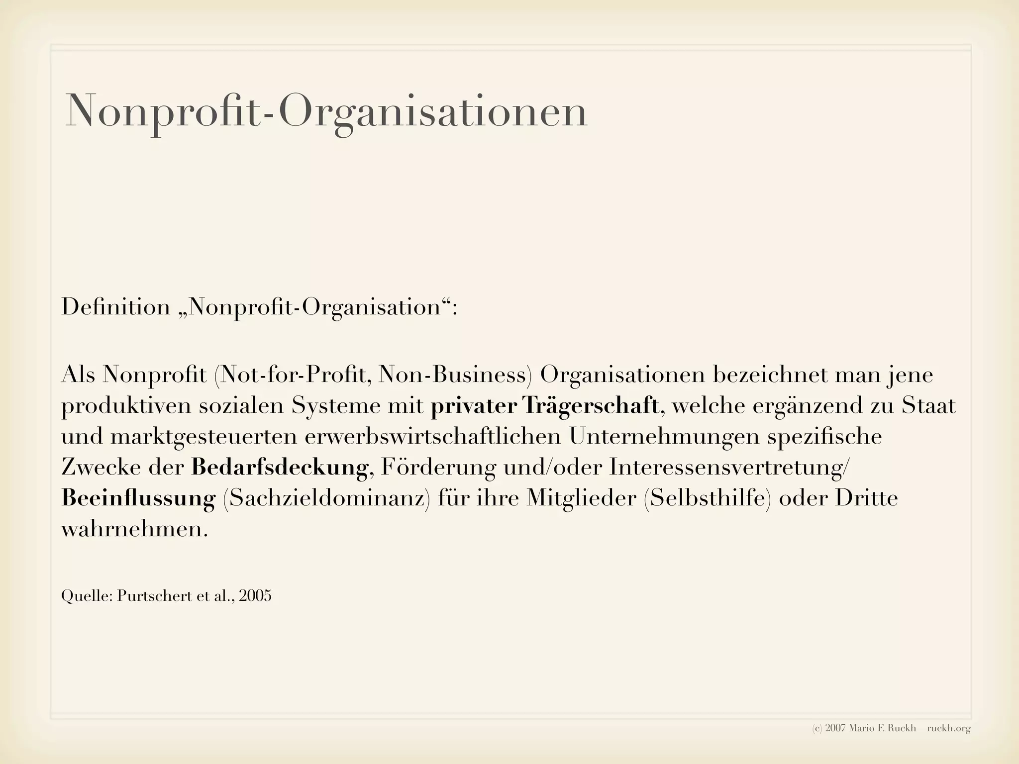 Ruckh - Einführung ins Sozialmarketing