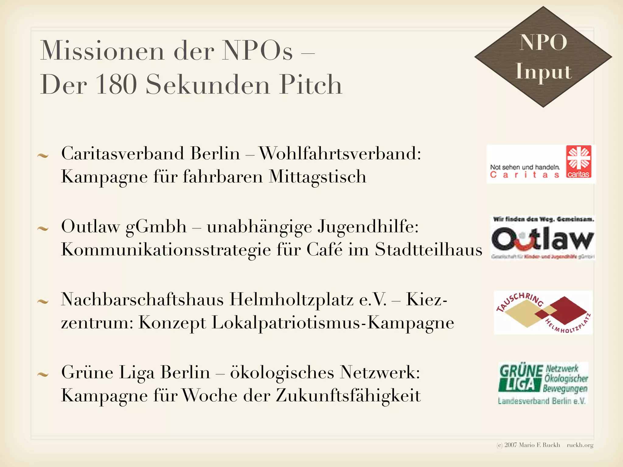 Ruckh - Einführung ins Sozialmarketing