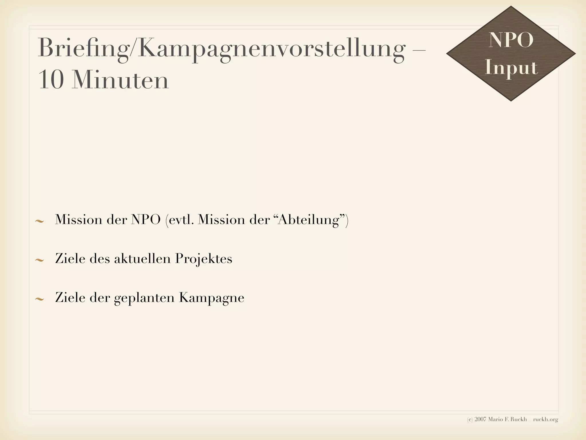 Ruckh - Einführung ins Sozialmarketing