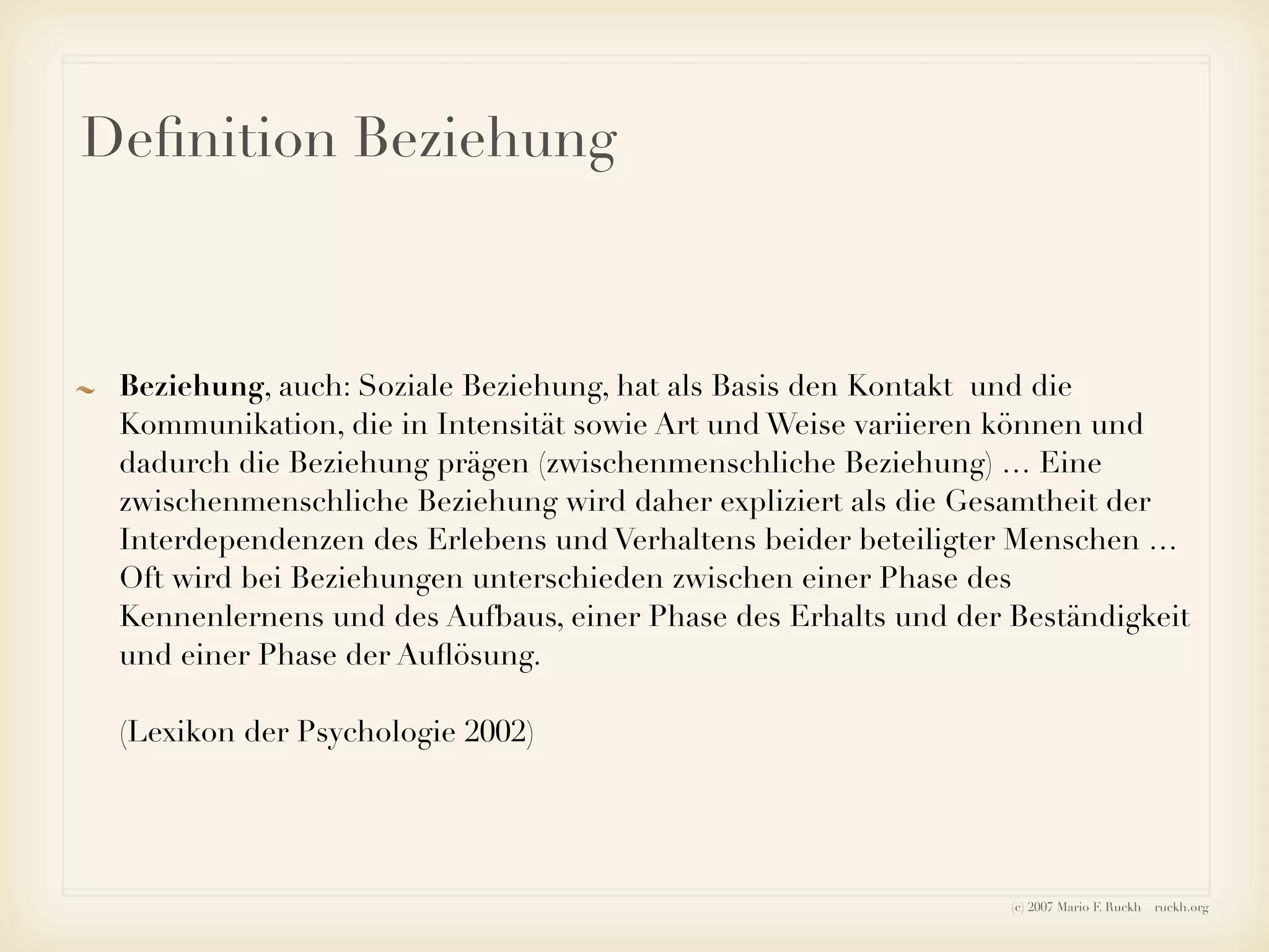 Ruckh - Einführung ins Sozialmarketing