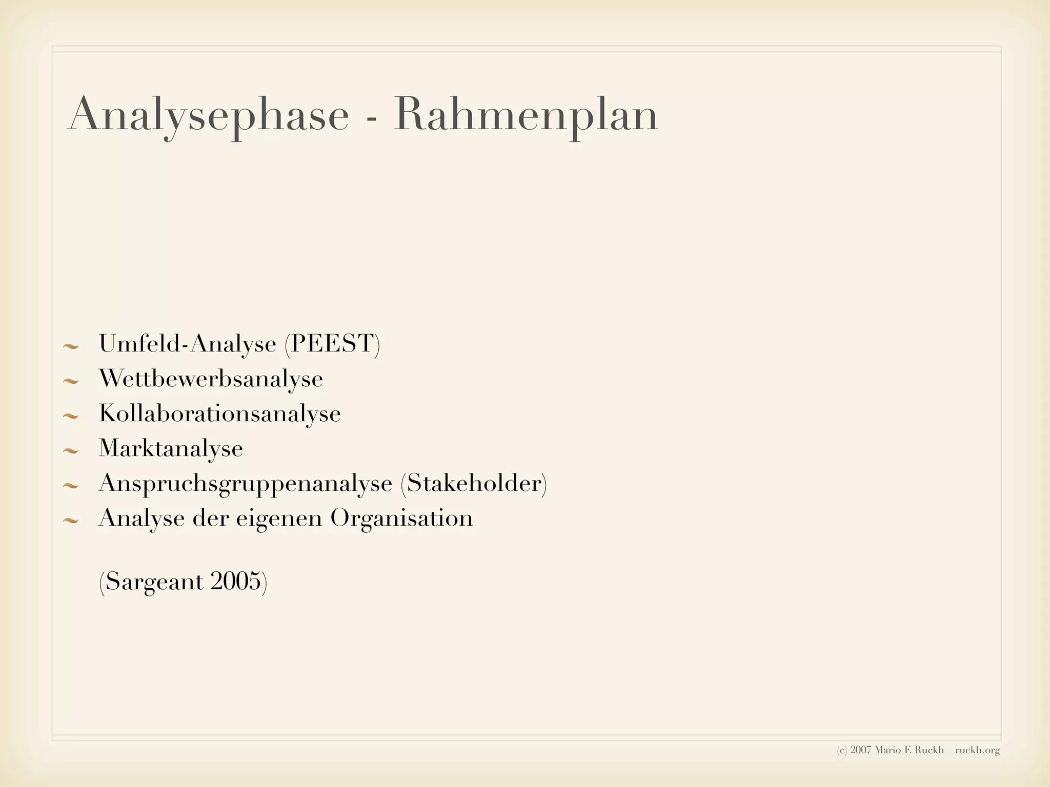 Ruckh - Einführung ins Sozialmarketing