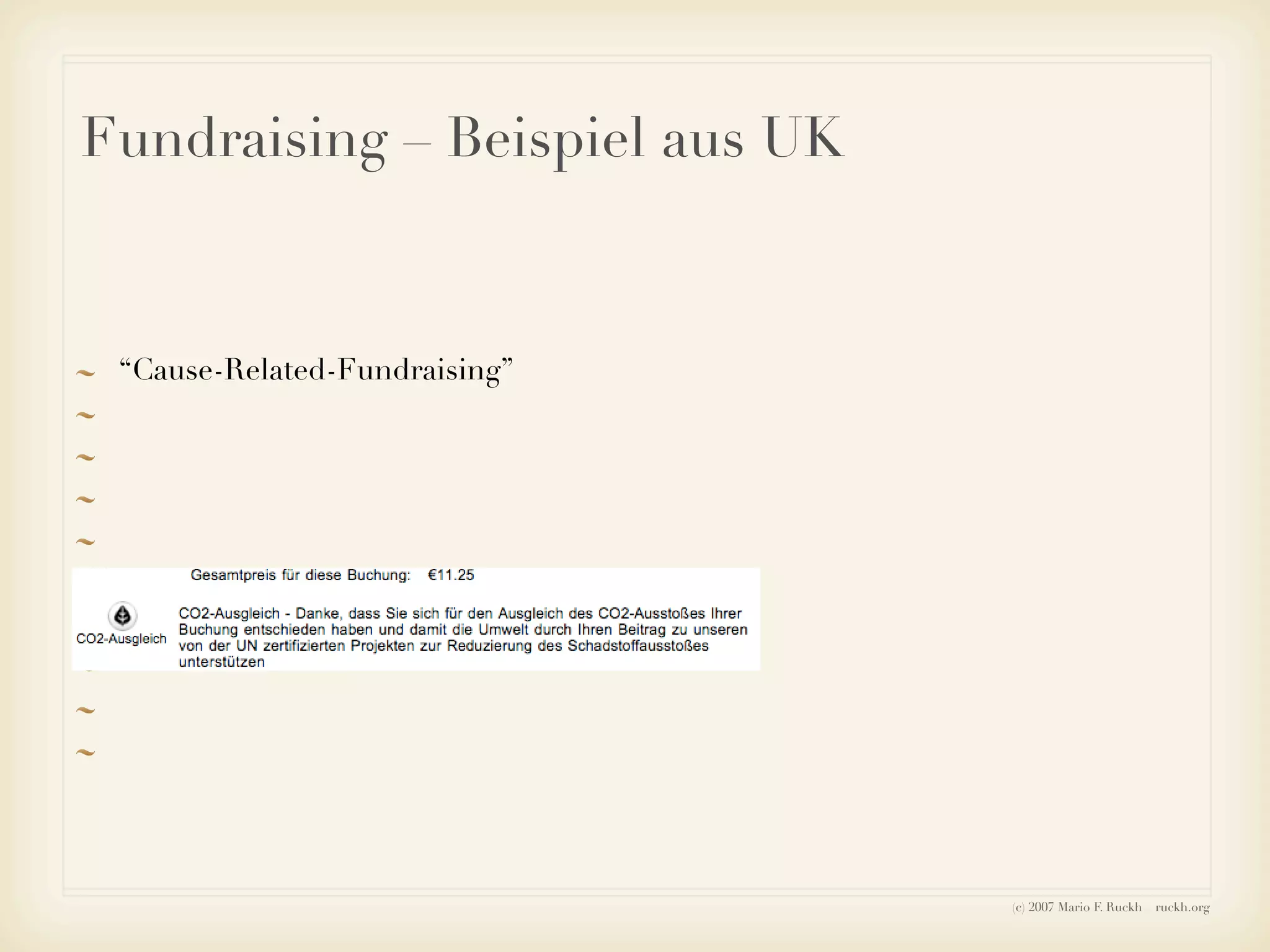 Ruckh - Einführung ins Sozialmarketing