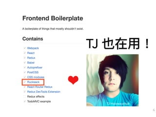 TJ
TJ Holowaychuk
6
 