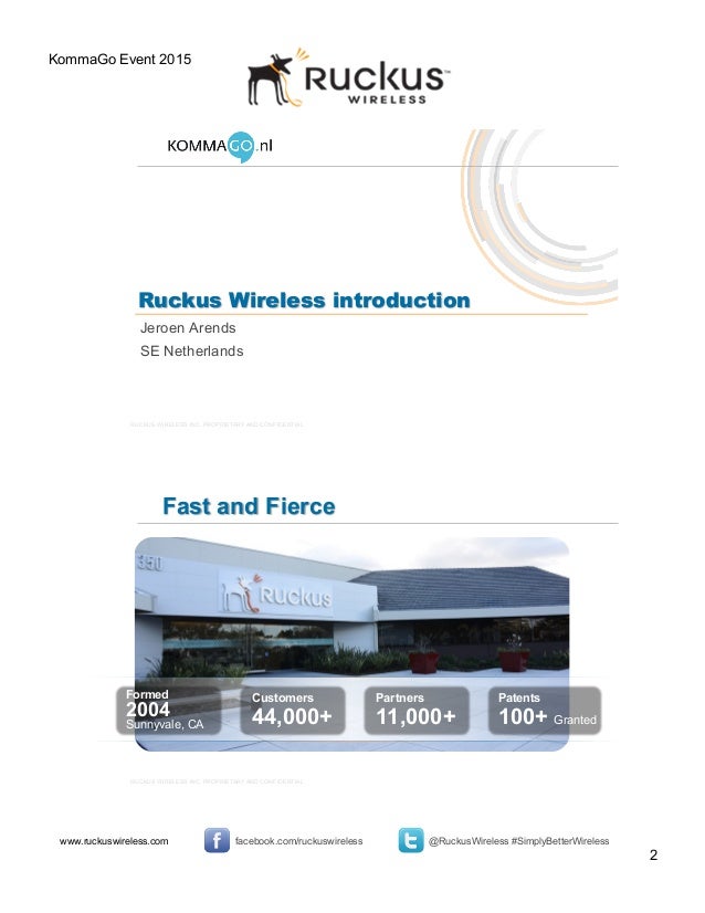 Ruckus KommaGo Update okt15