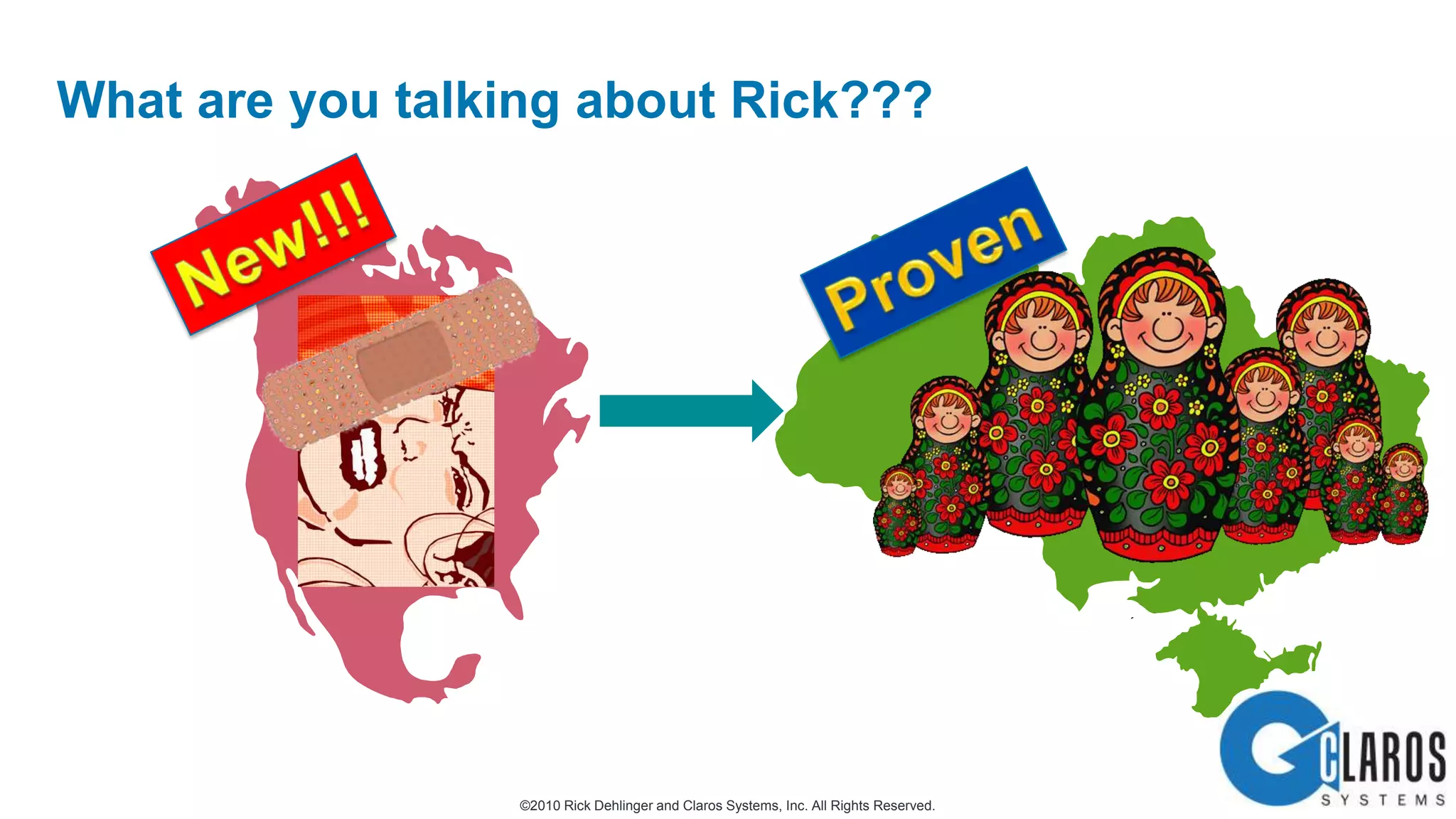 What are you talking about Rick???New!!!Proven