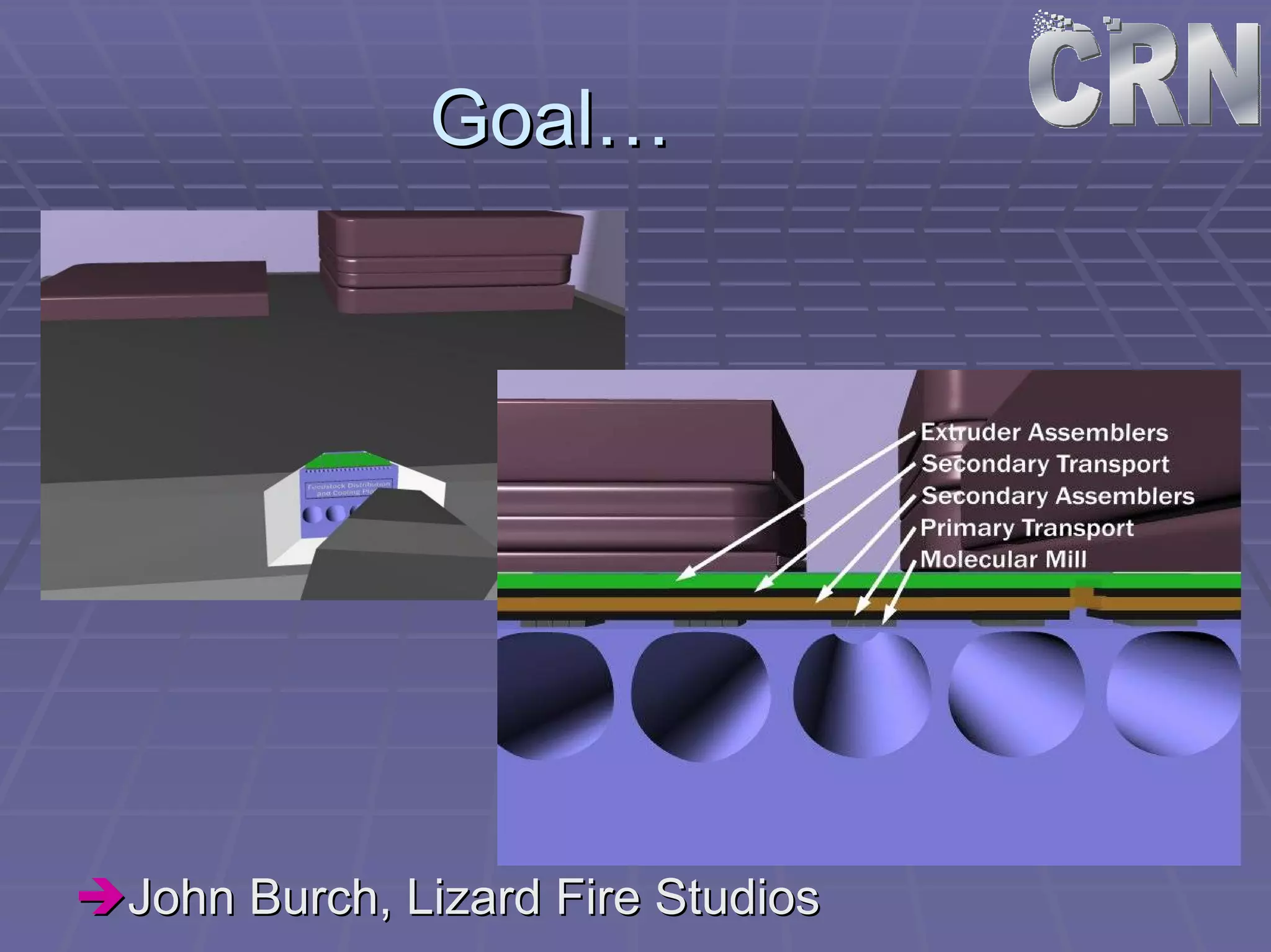 Goal… 
ÎÎJohn Burch, Lizard Fire Studios 
 