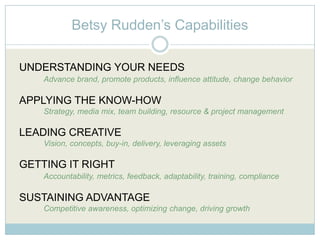 Rudden Capabilities for LinkedIn | PPT