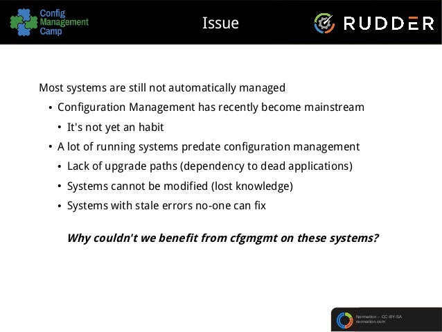 Automating the manual - feedback on including existing systems in con…