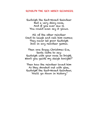 Rudolph | PDF