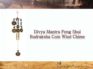 Divya Mantra Feng Shui
Rudraksha Coin Wind Chime
 