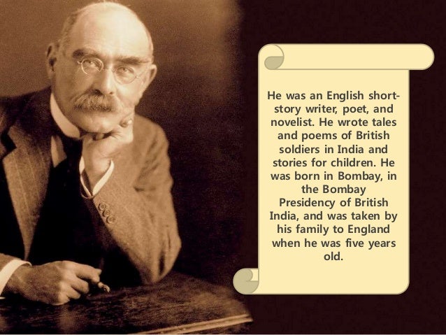 Rudyard Kipling biography.