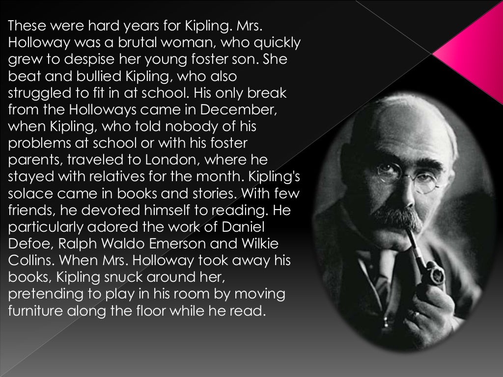 Rudyard kipling