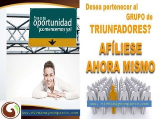 Ganoexcel
www. viveamaycomparte.com
www.viveamaycomparte.com
 