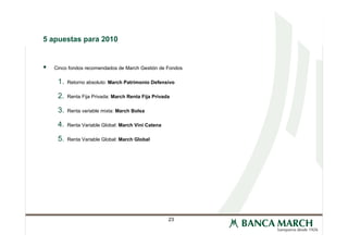 Estrategia de Inversión Banca March 23 06 2010