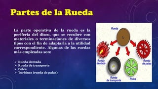 Partes Rueda Rueda, eje y plano inclinado | PDF