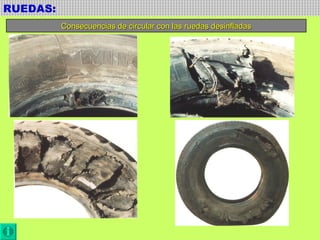 RUEDAS:  Consecuencias de circular con las ruedas desinfladas 