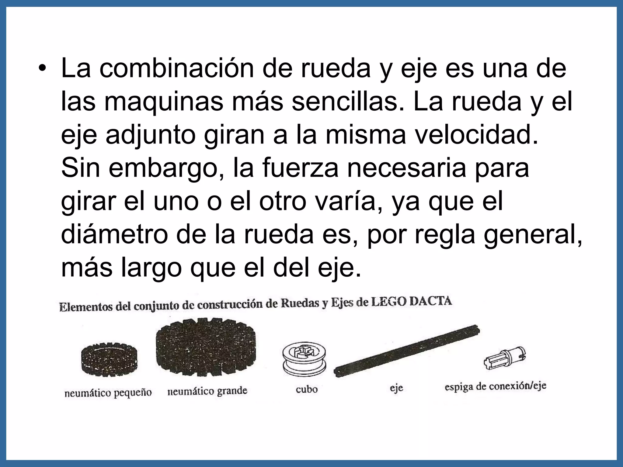 Que Es Una Rueda Ruedas y ejes | PPTX