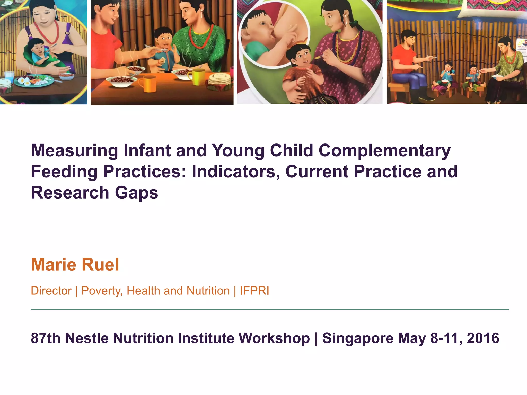 Measuring Infant and Young Child Complementary Feeding Practices | PPTX