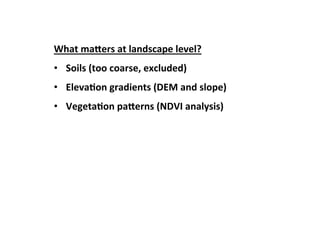 Rufino Informed sampling for targeting mitigation Nov 10 2014