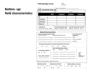 Rufino Informed sampling for targeting mitigation Nov 10 2014