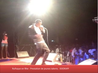 Rufisque en fête : Prestation de jeunes talents. DOOKAPI

 