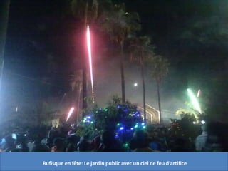 Rufisque en fête: Le jardin public avec un ciel de feu d’artifice

 