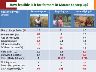  Towards resilient and profitable family farming systems in central Mozambique