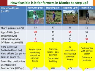  Towards resilient and profitable family farming systems in central Mozambique
