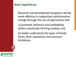  Towards resilient and profitable family farming systems in central Mozambique