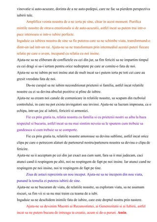 Rugaciune pentru iubirea de sine don miguel ruiz | PDF