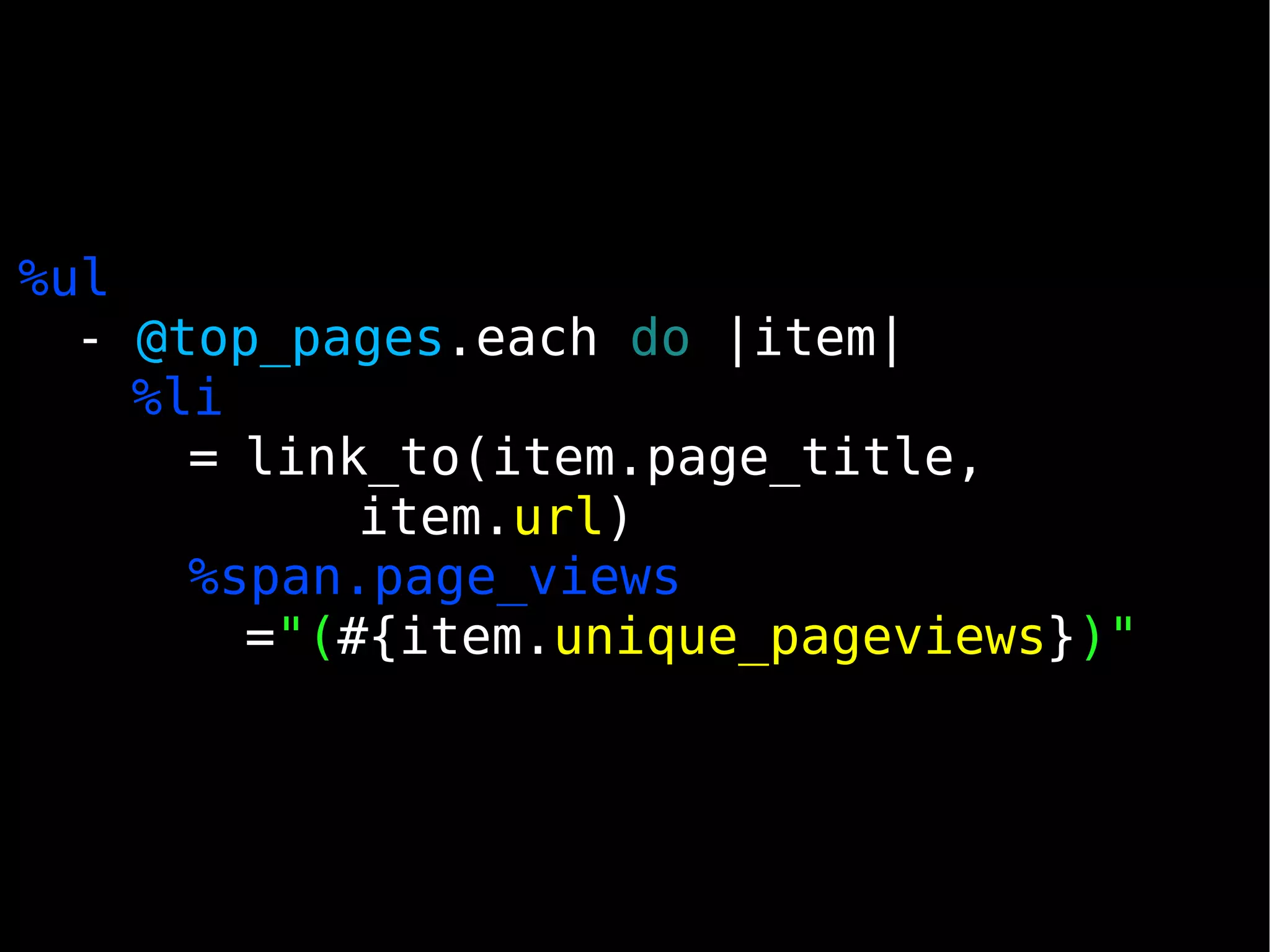 Rugalytics | Ruby Manor Nov 2008