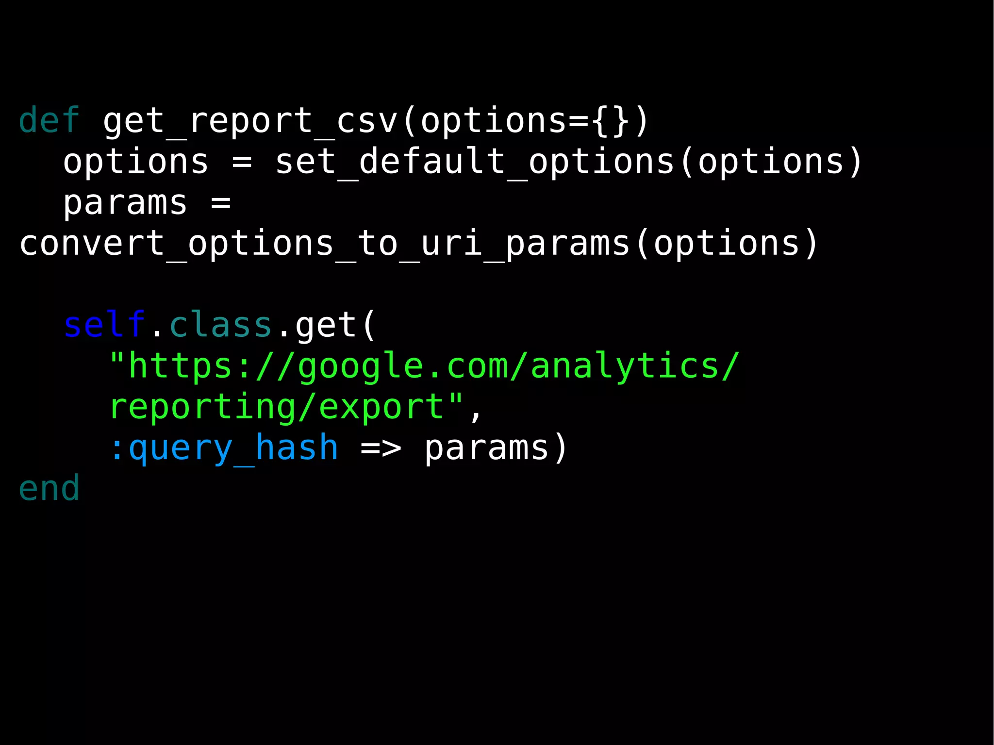Rugalytics | Ruby Manor Nov 2008