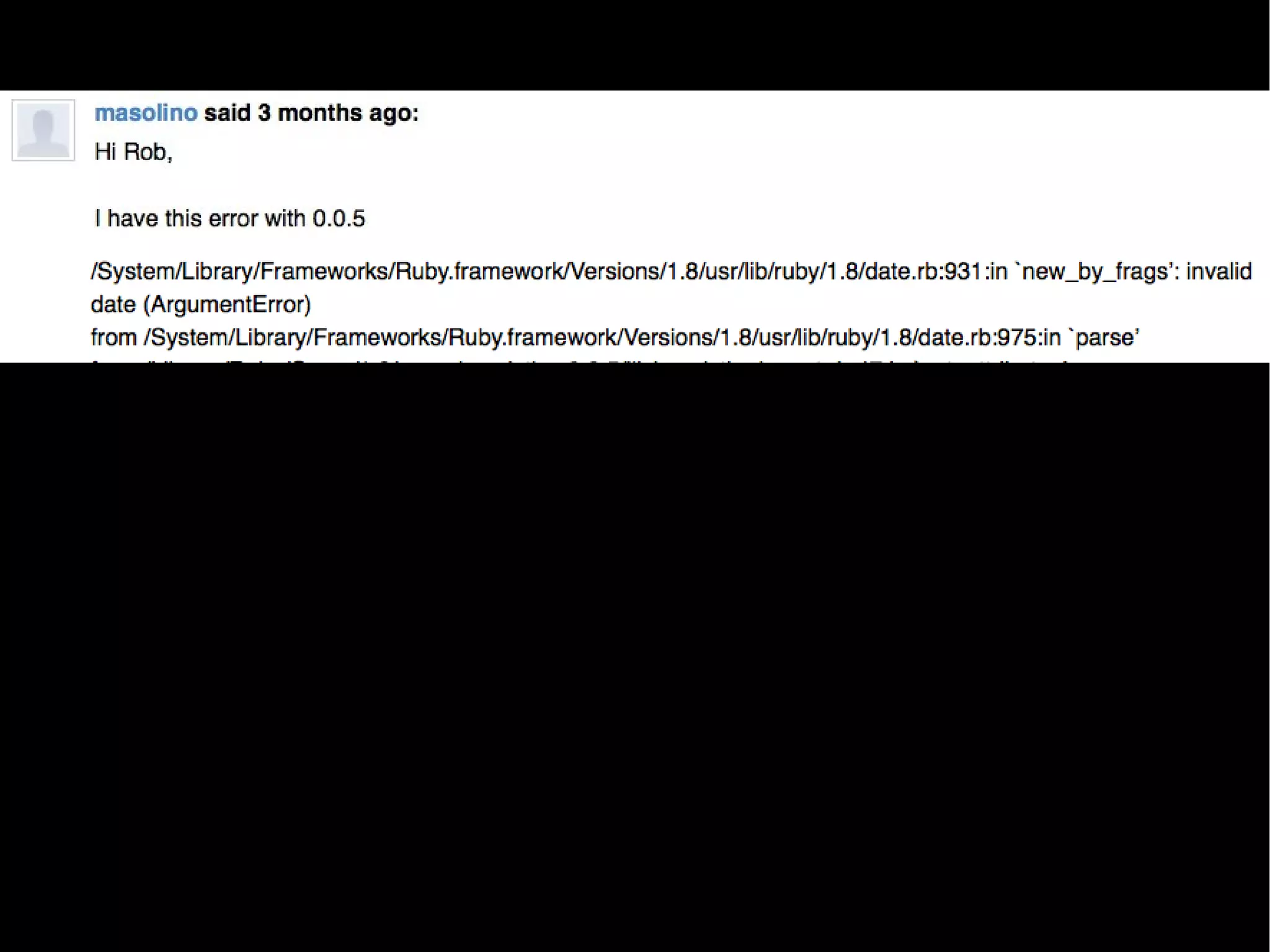 Rugalytics | Ruby Manor Nov 2008