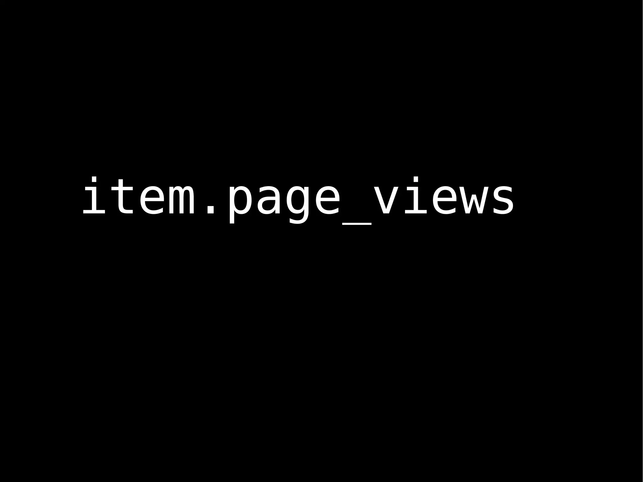 Rugalytics | Ruby Manor Nov 2008