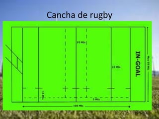 Cancha de rugby
 
