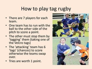 Rugby and tag rugby Escola Madrenc de Vilablareix | PPTX