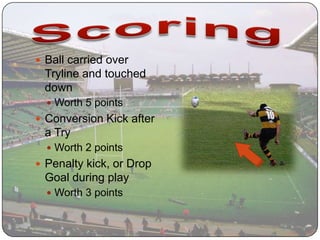 Rugby basic rules and terminology | PPT