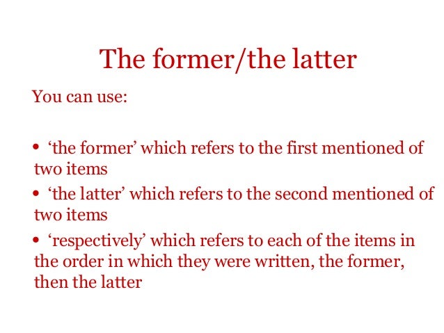 Cohesion Reference Words