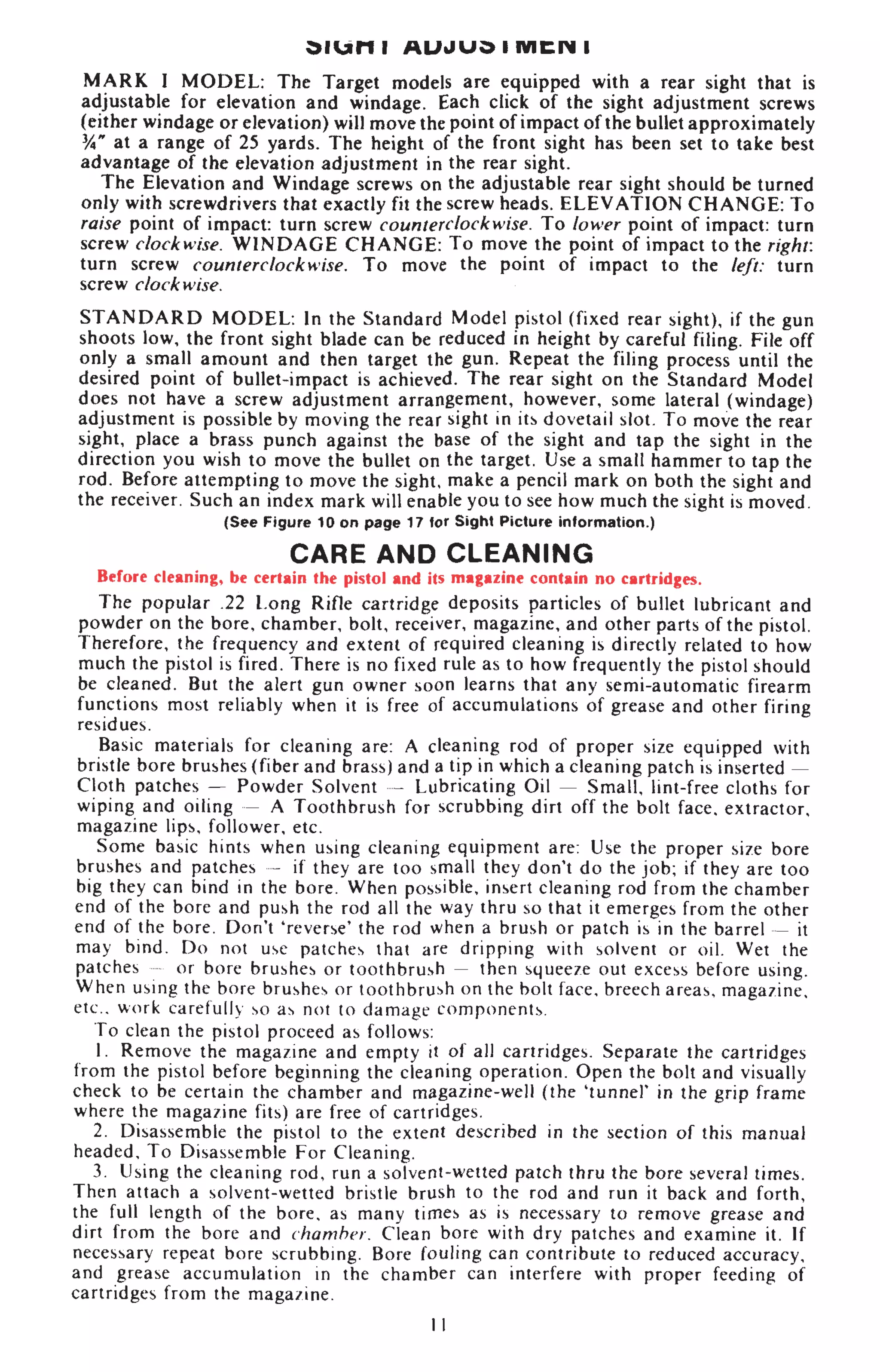 Ruger mark-i用户手册