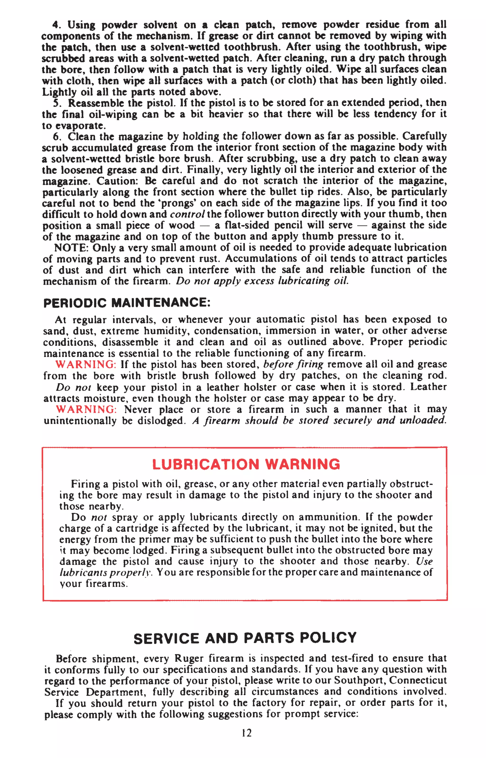 Ruger mark-i用户手册