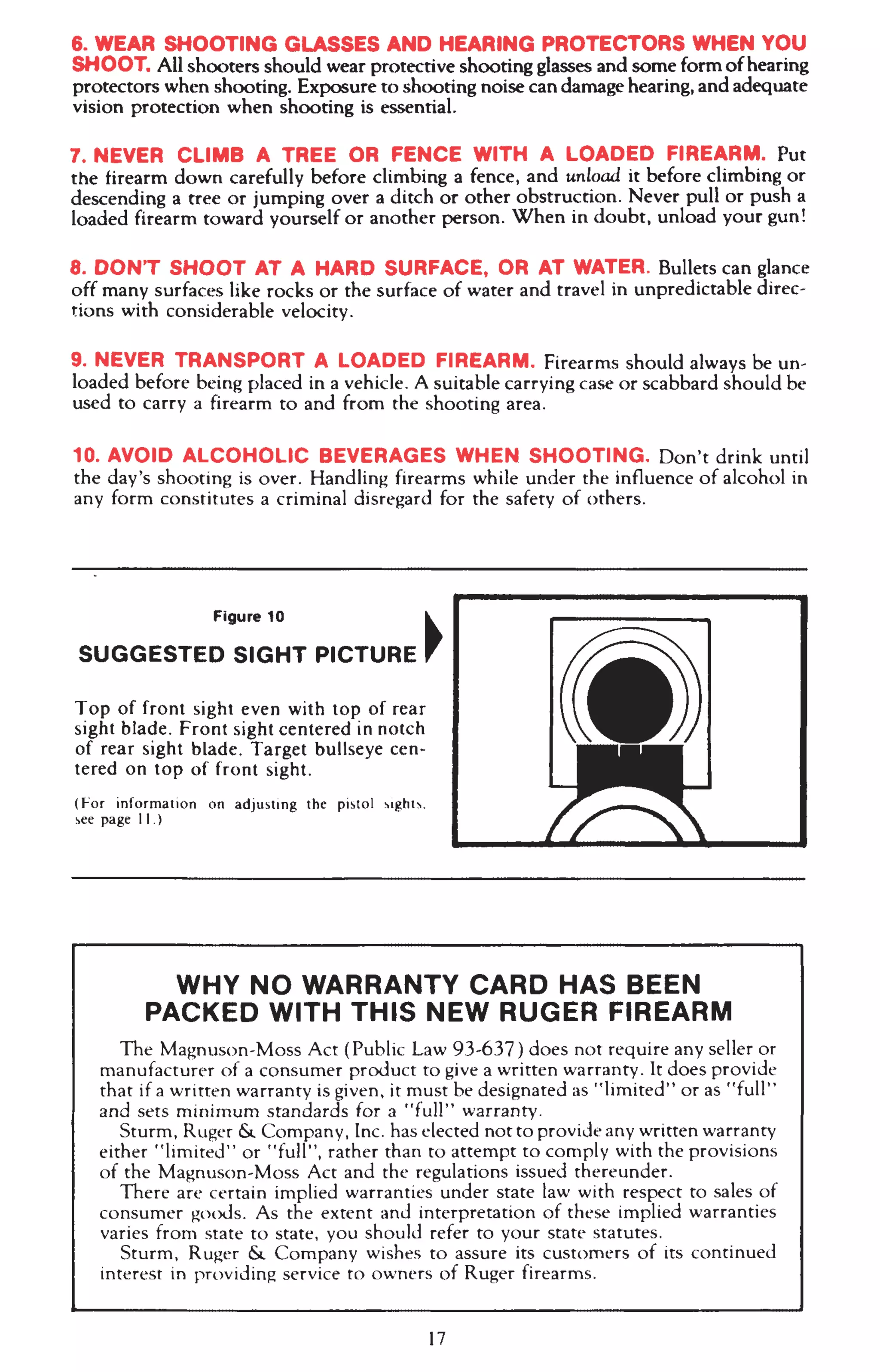 Ruger mark-i用户手册