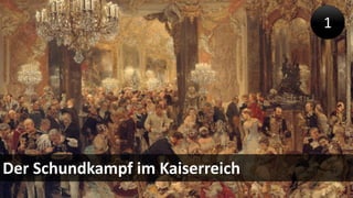 Der Schundkampf im Kaiserreich 
1  