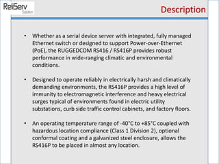 Ruggedcom Rs416 P