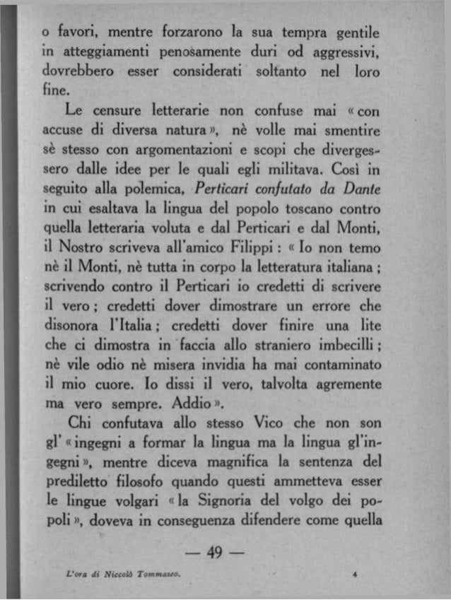Ruggero Tommaseo L'ora di Niccolò Tommaseo (1933)